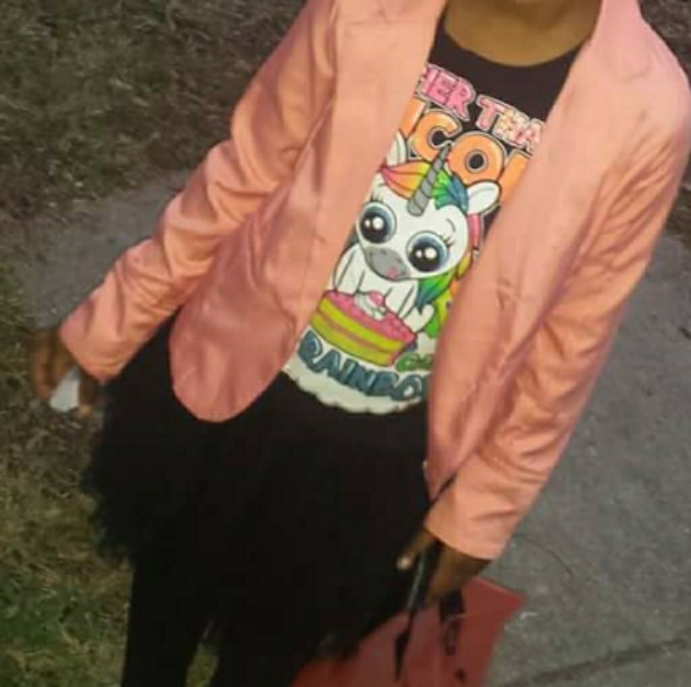 Peach Blazer
